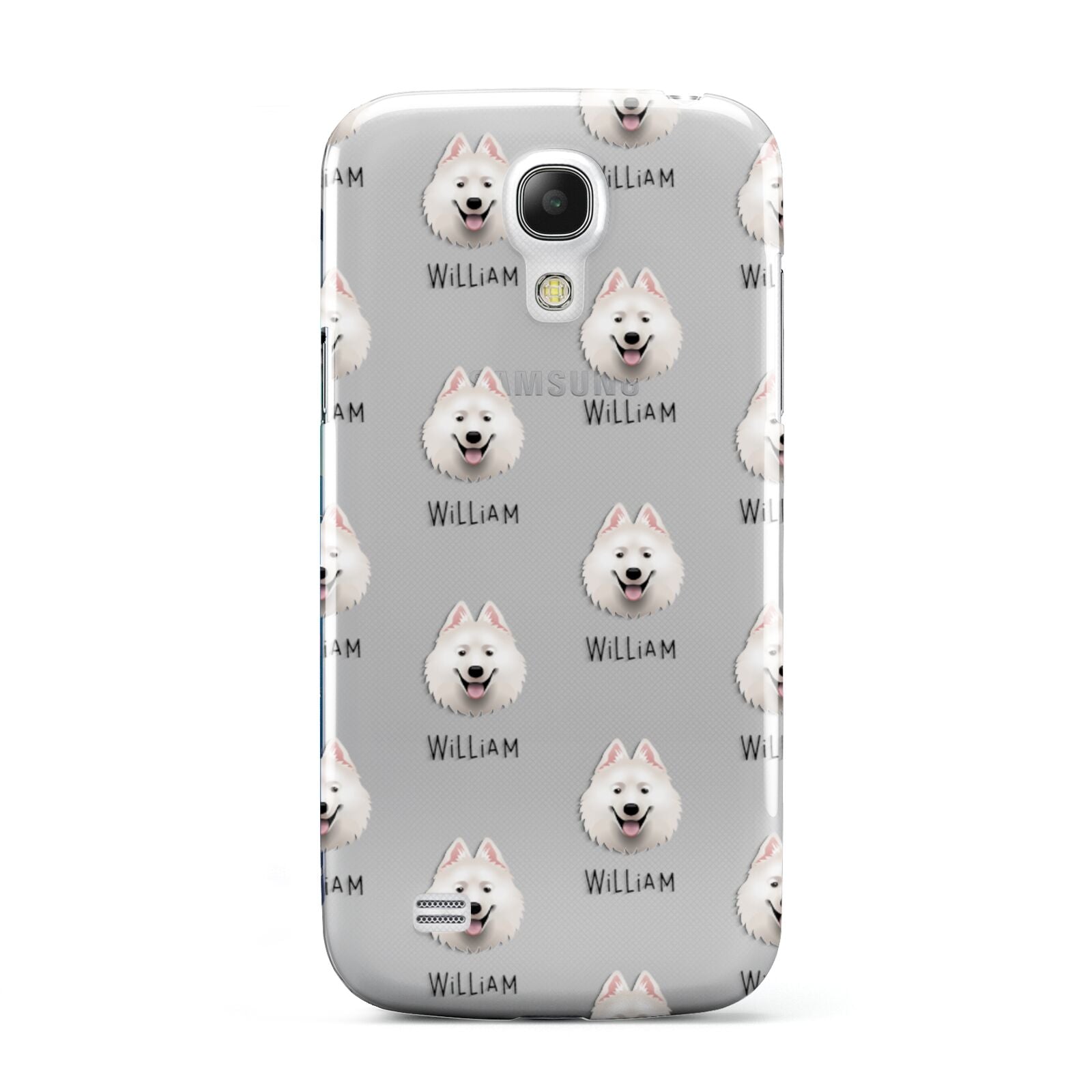 Samoyed Icon with Name Samsung Galaxy S4 Mini Case