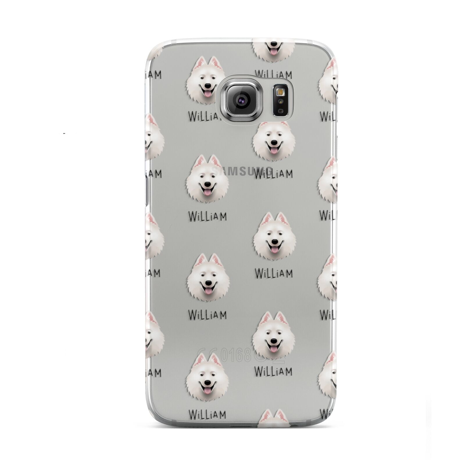 Samoyed Icon with Name Samsung Galaxy S6 Case
