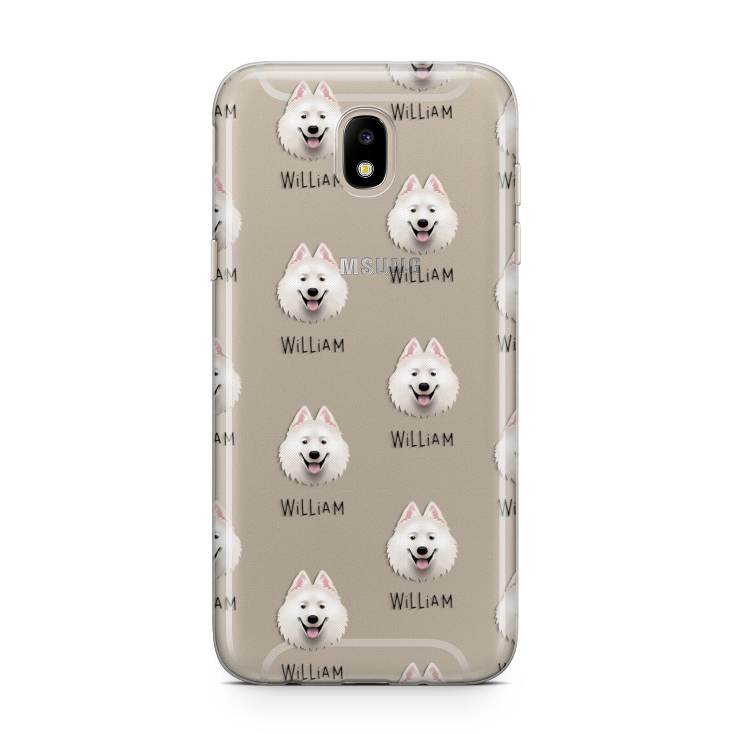 Samoyed Icon with Name Samsung J5 2017 Case