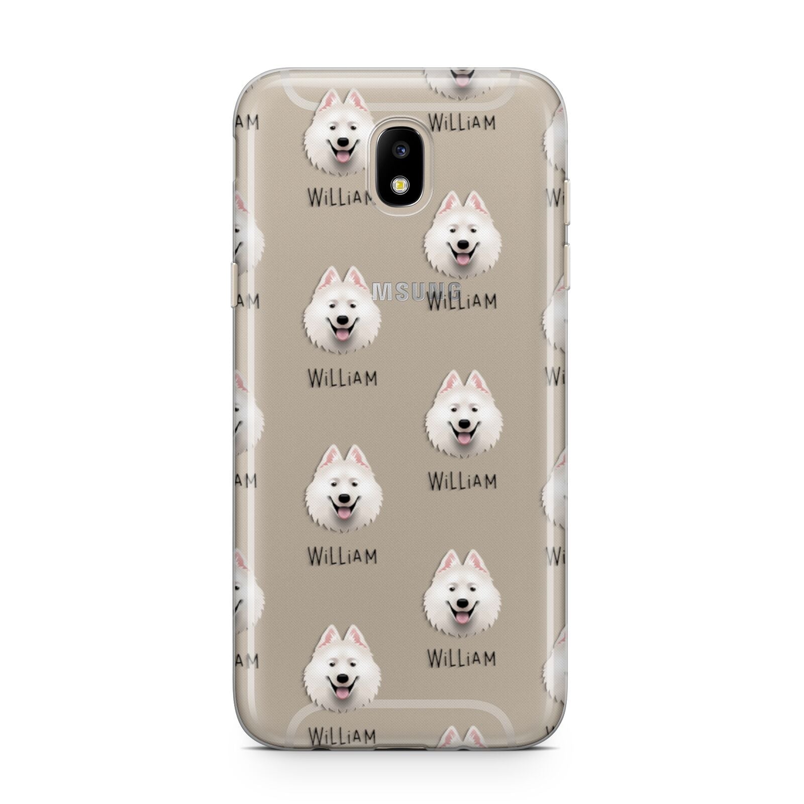 Samoyed Icon with Name Samsung J5 2017 Case