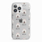 Samoyed Icon with Name iPhone 13 Pro TPU Impact Case with White Edges