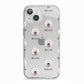 Samoyed Icon with Name iPhone 13 TPU Impact Case with White Edges