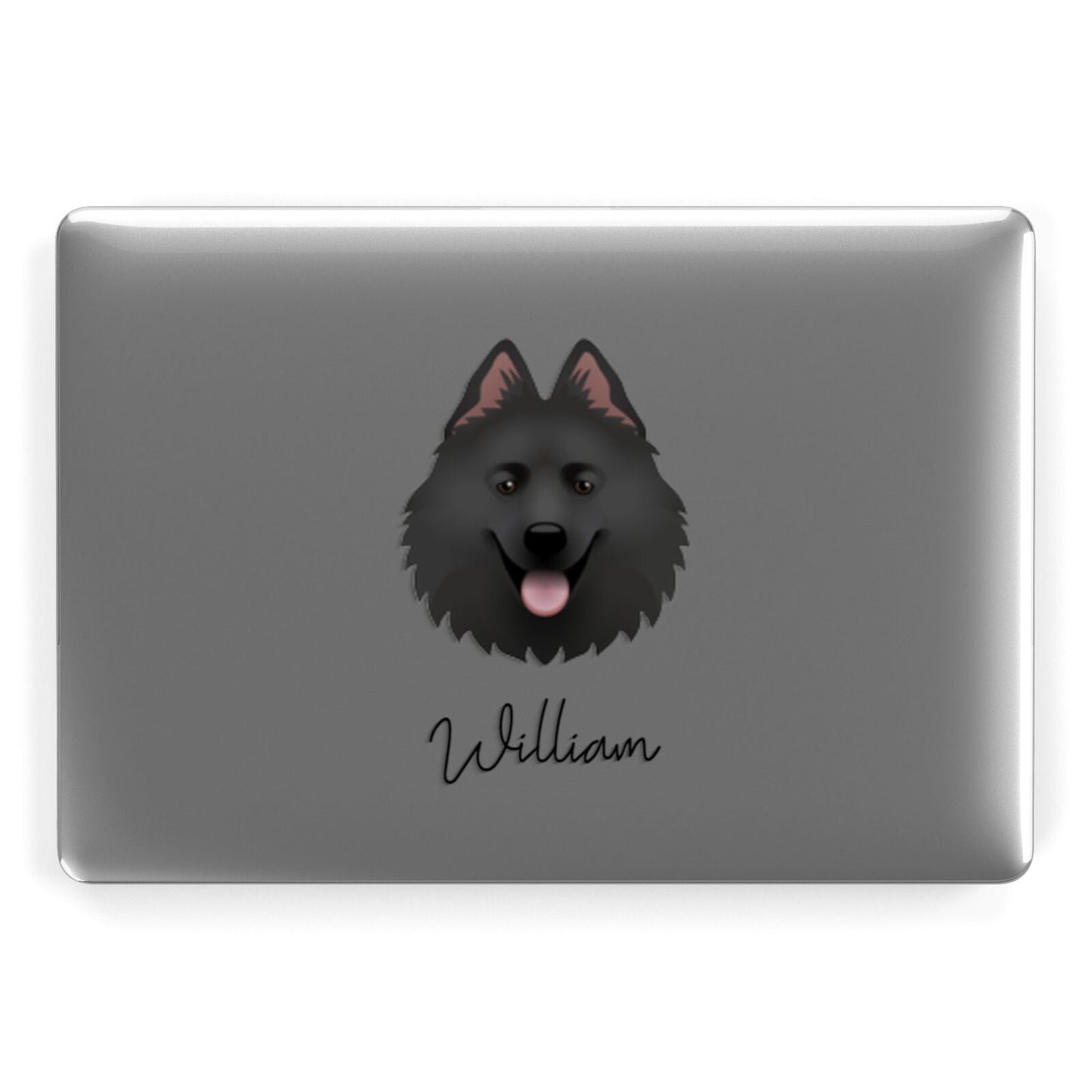 Samoyed Personalised Apple MacBook Case