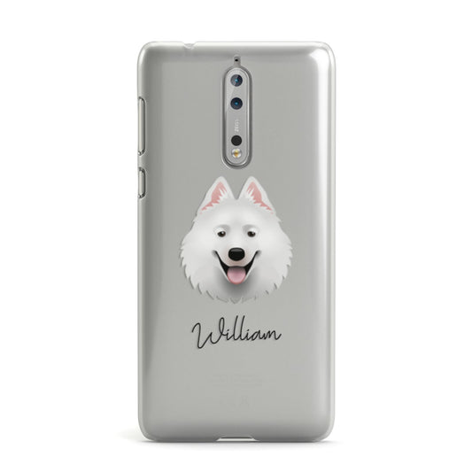 Samoyed Personalised Nokia Case