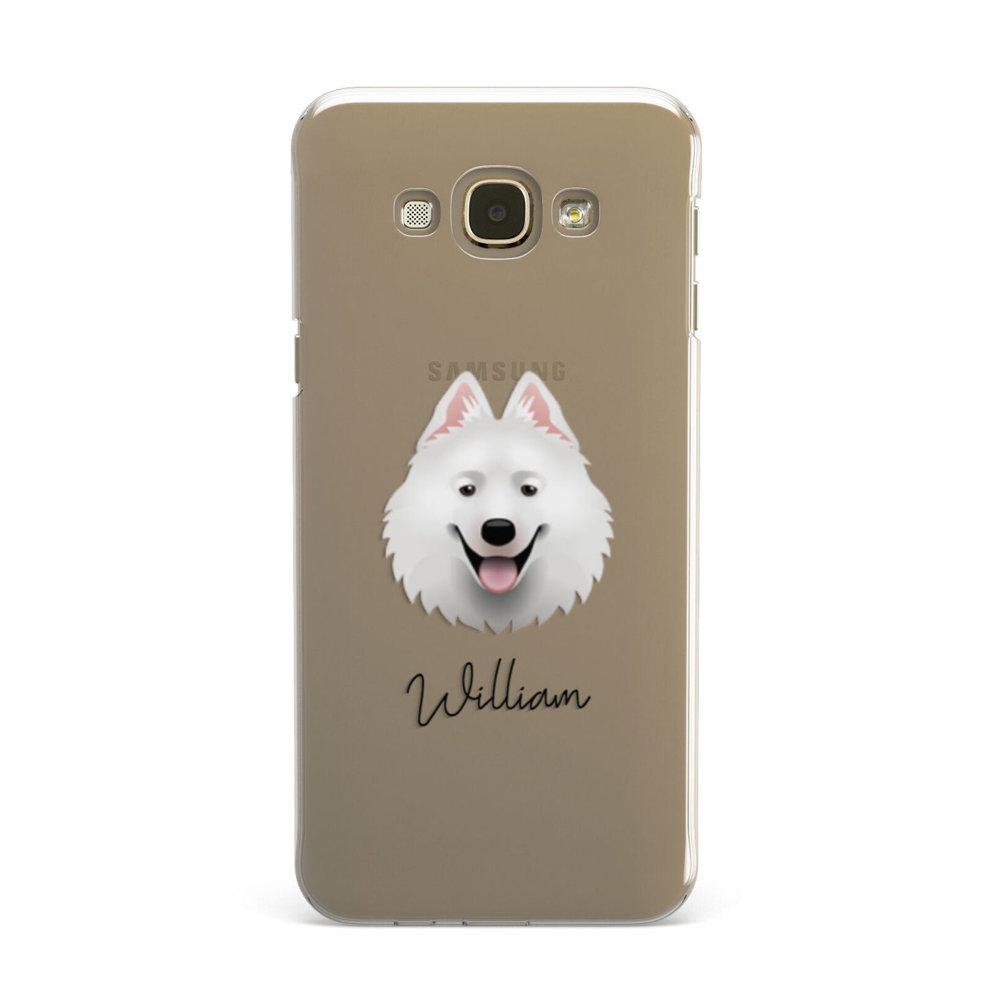 Samoyed Personalised Samsung Galaxy A8 Case