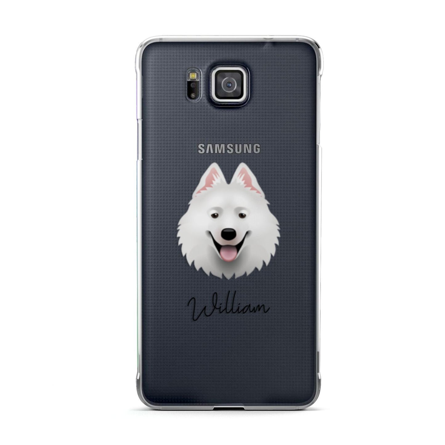 Samoyed Personalised Samsung Galaxy Alpha Case