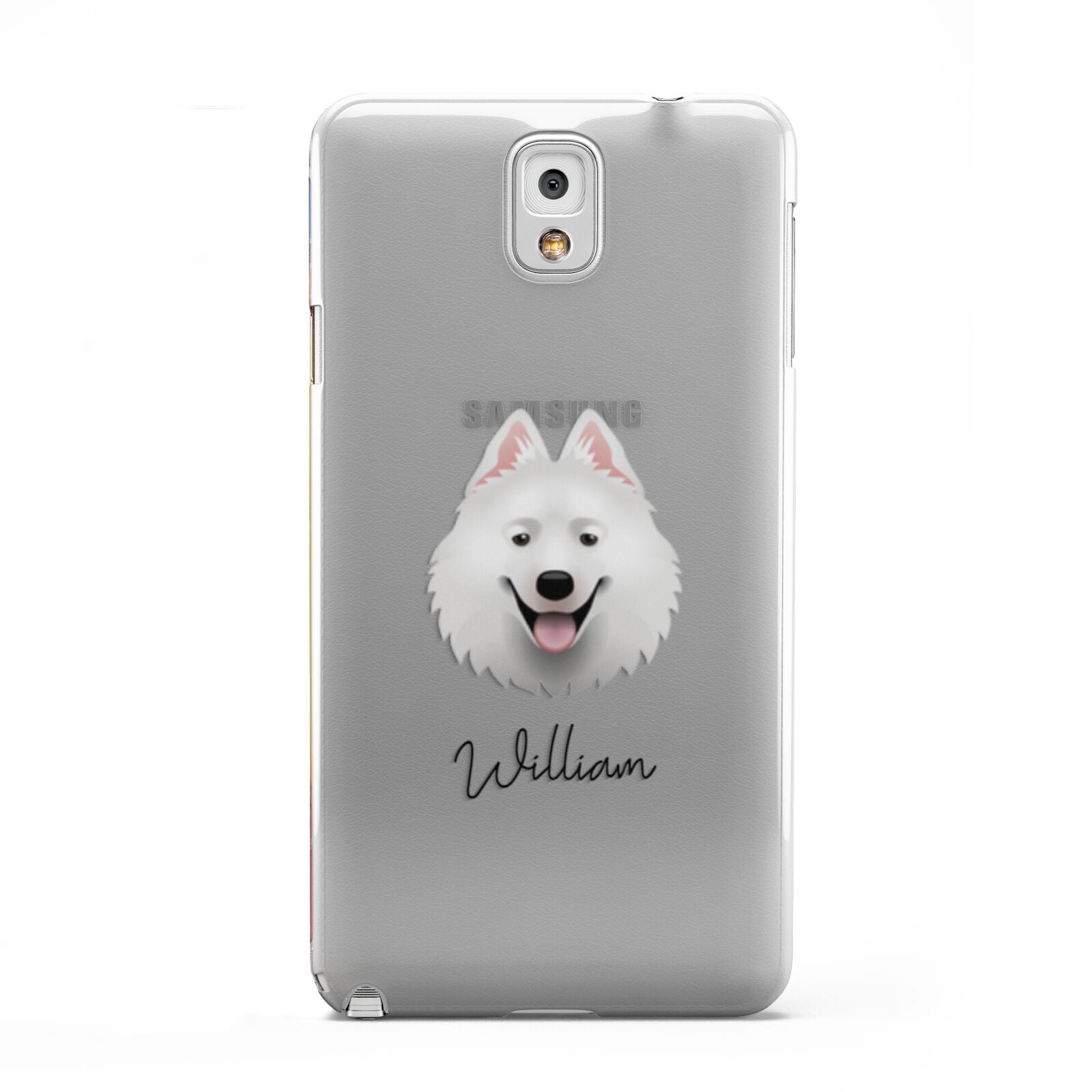Samoyed Personalised Samsung Galaxy Note 3 Case