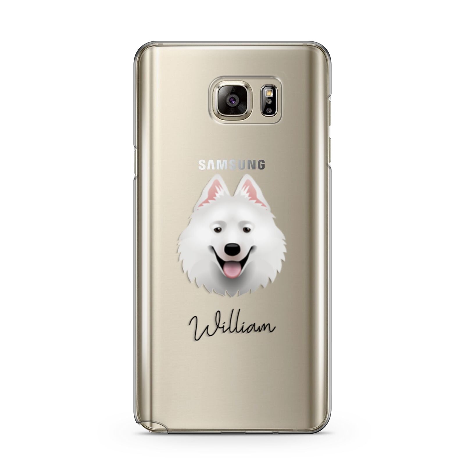 Samoyed Personalised Samsung Galaxy Note 5 Case