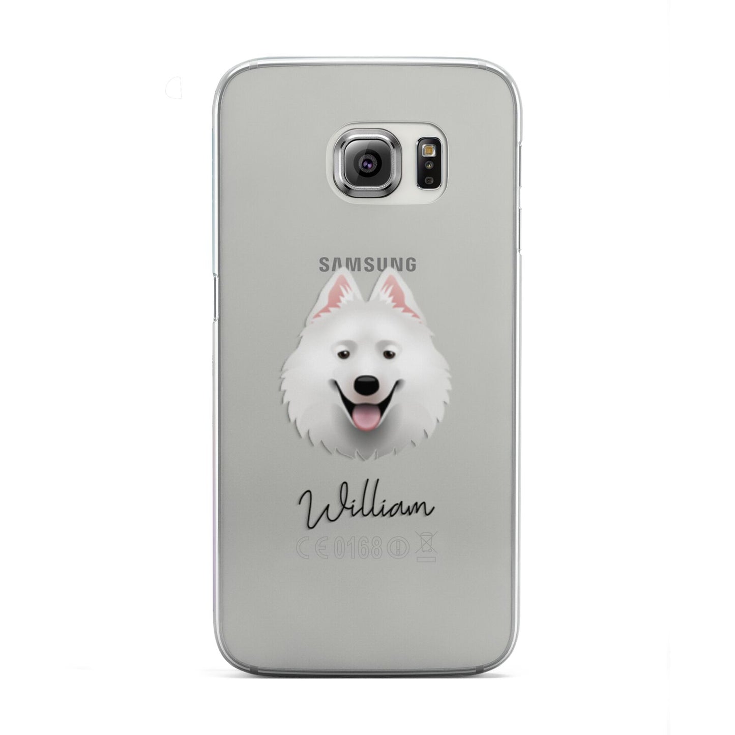 Samoyed Personalised Samsung Galaxy S6 Edge Case