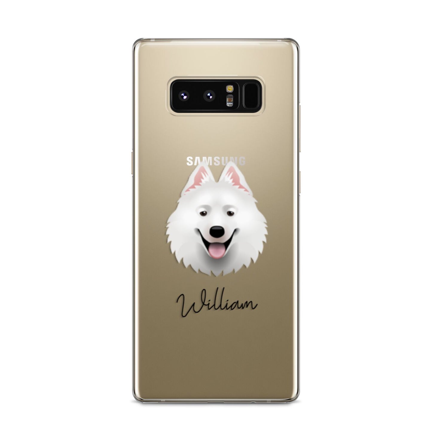 Samoyed Personalised Samsung Galaxy S8 Case