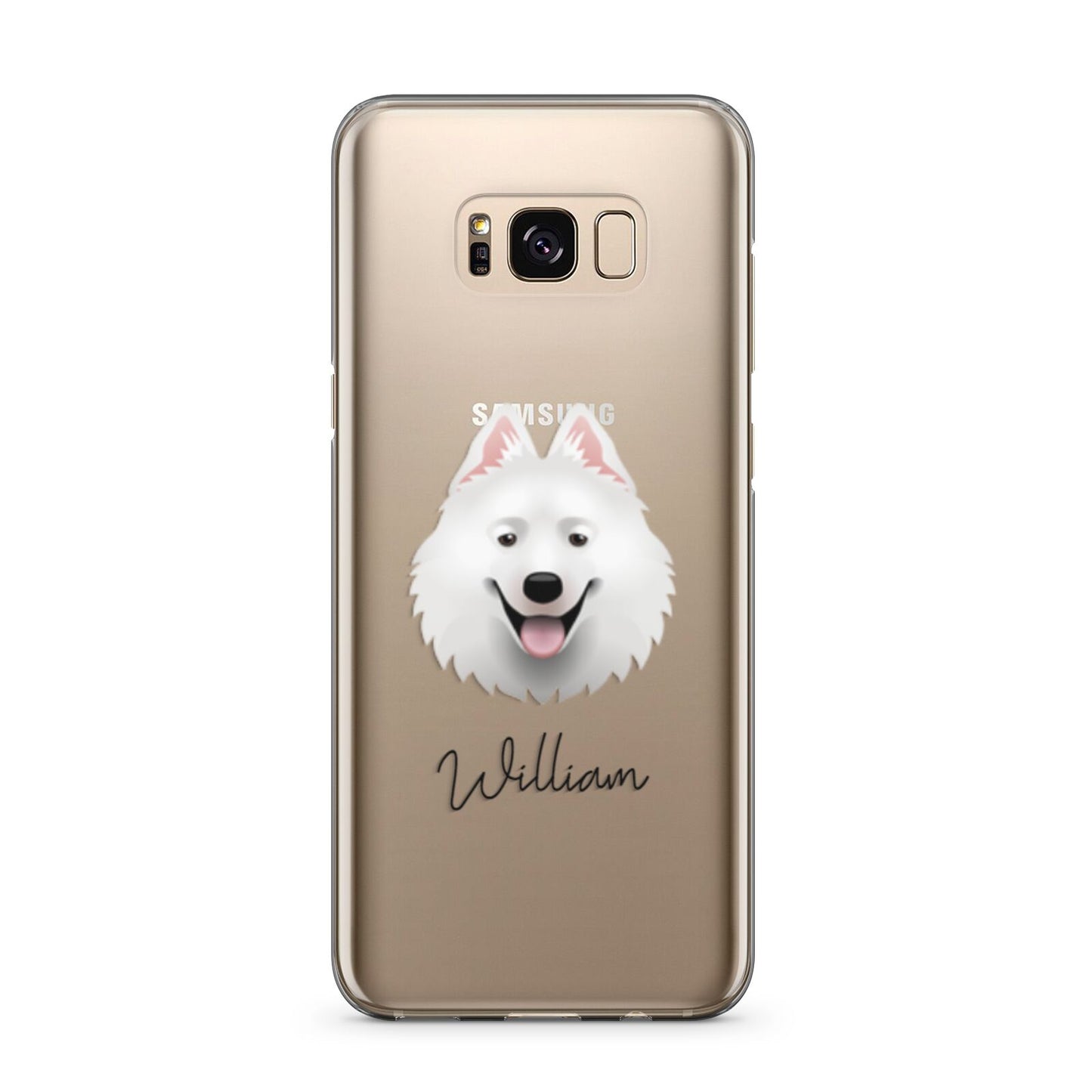 Samoyed Personalised Samsung Galaxy S8 Plus Case
