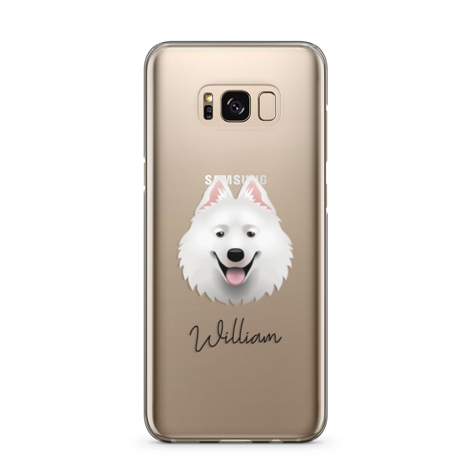 Samoyed Personalised Samsung Galaxy S8 Plus Case
