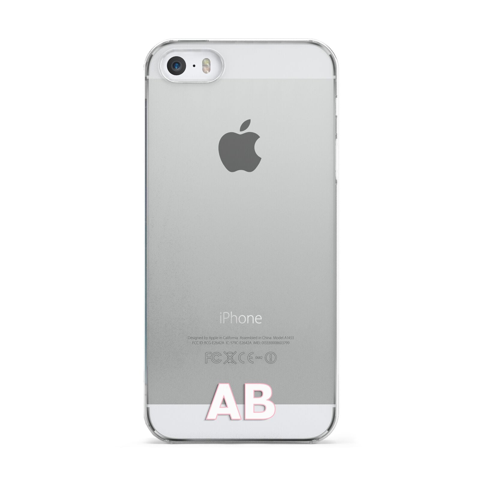 Sans Serif Initials Apple iPhone 5 Case