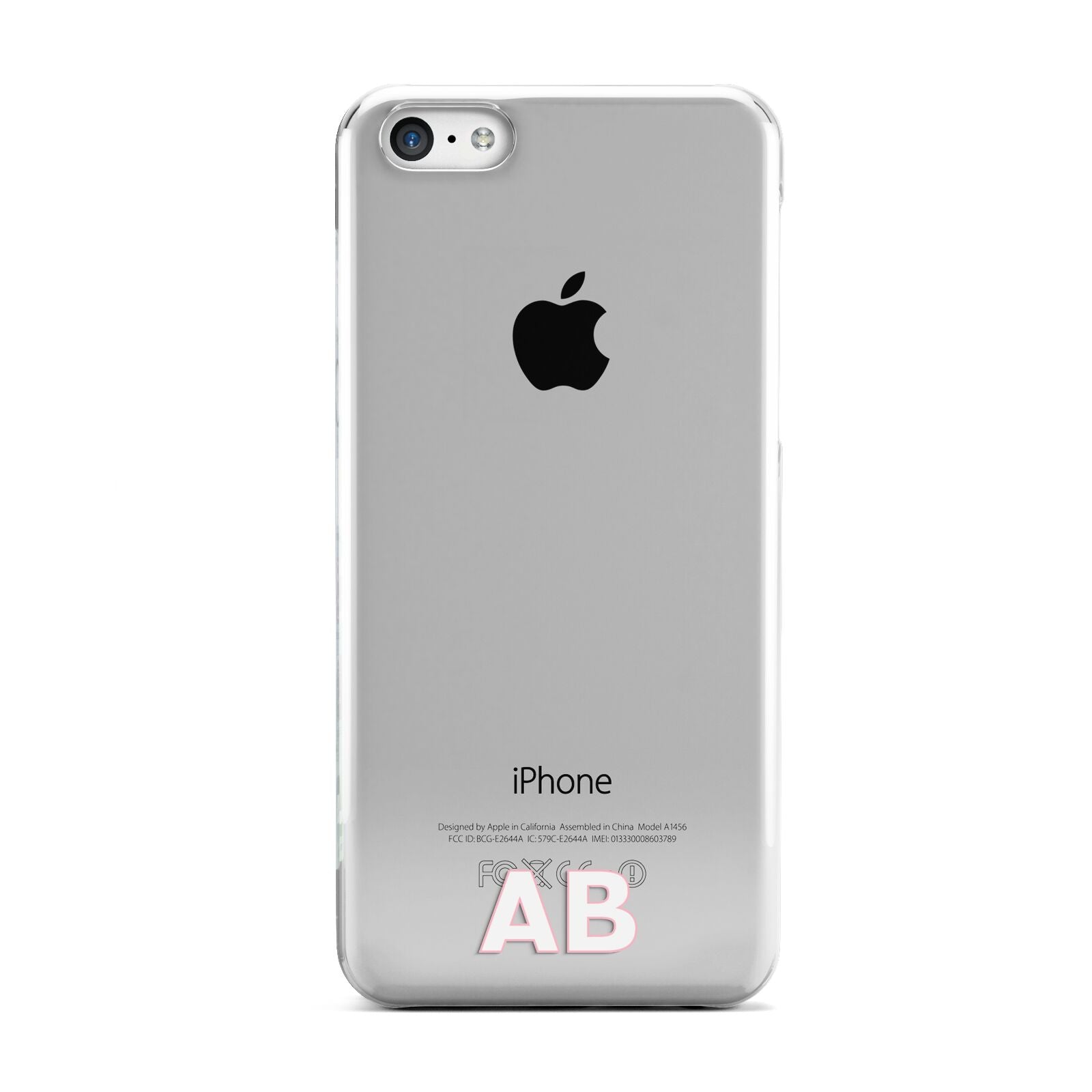 Sans Serif Initials Apple iPhone 5c Case