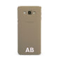 Sans Serif Initials Samsung Galaxy A8 Case