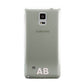 Sans Serif Initials Samsung Galaxy Note 4 Case