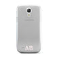 Sans Serif Initials Samsung Galaxy S4 Mini Case