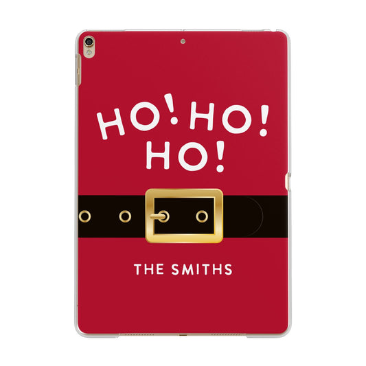 Santa Belt Personalised Apple iPad Gold Case