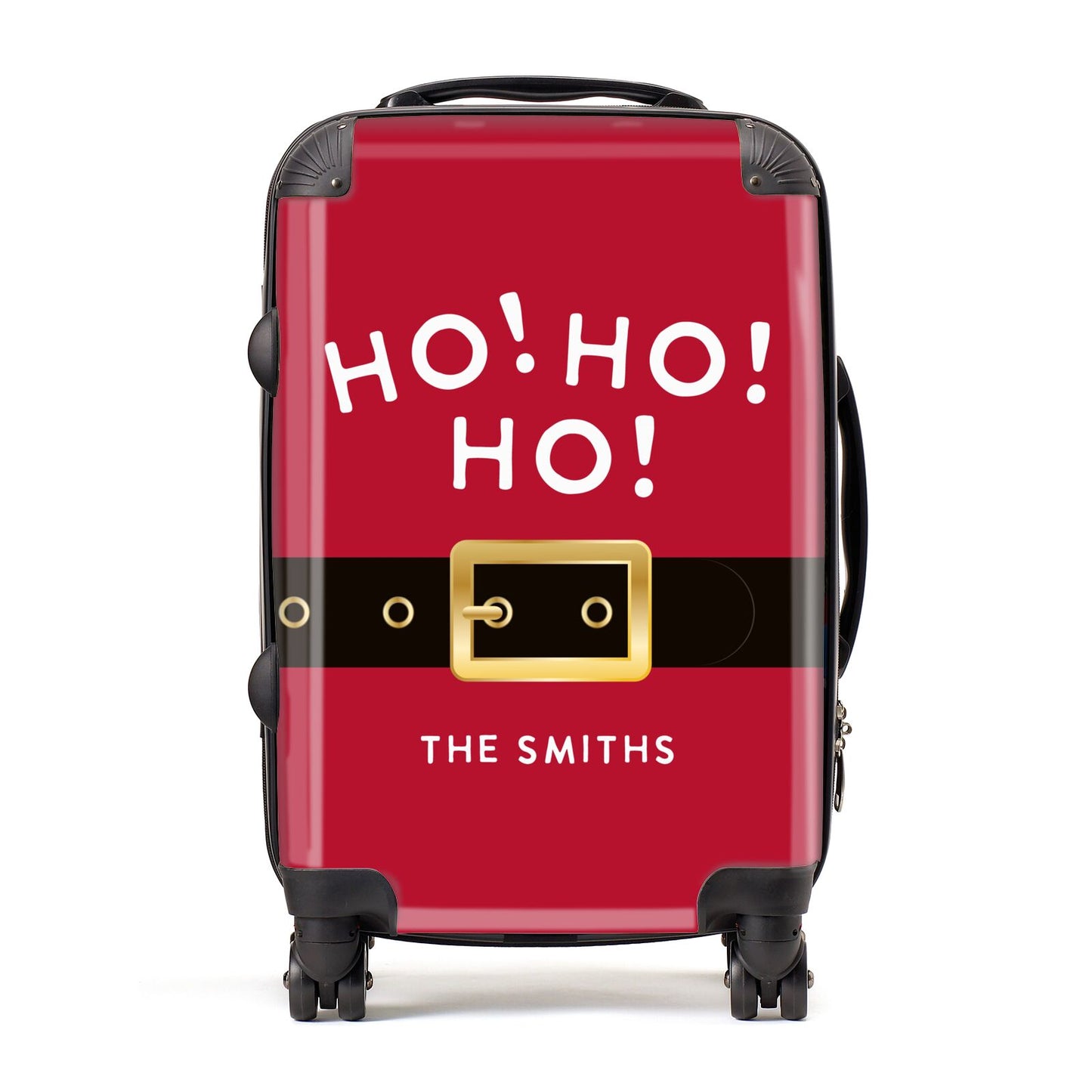 Santa Belt Personalised Suitcase