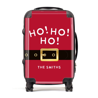 Santa Belt Personalised Suitcase