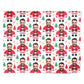 Santa Face Photo Personalised Personalised Wrapping Paper Alternative