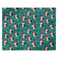 Santa Hat Photo Face Personalised Personalised Wrapping Paper Alternative