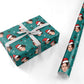 Santa Hat Photo Face Personalised Personalised Wrapping Paper