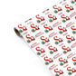 Santa Personalised Christmas Name Initial Personalised Gift Wrap