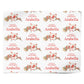 Santas Favourite Personalised Name Personalised Wrapping Paper Alternative