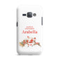 Santas Favourite Personalised Name Samsung Galaxy J1 2016 Case