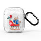 Santas Sleigh AirPods Glitter Case
