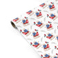 Santas Sleigh Personalised Gift Wrap