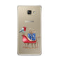 Santas Sleigh Samsung Galaxy A9 2016 Case on gold phone