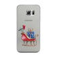 Santas Sleigh Samsung Galaxy S6 Edge Case