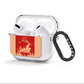 Santas Workshop Personalised AirPods Clear Case 3rd Gen Side Image
