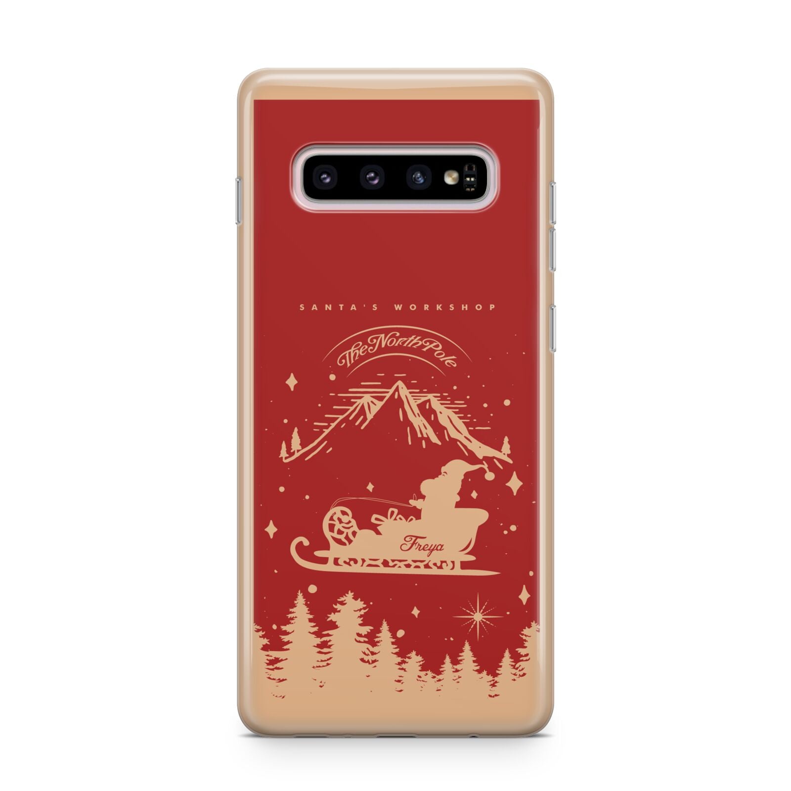Santas Workshop Personalised Samsung Galaxy S10 Plus Case