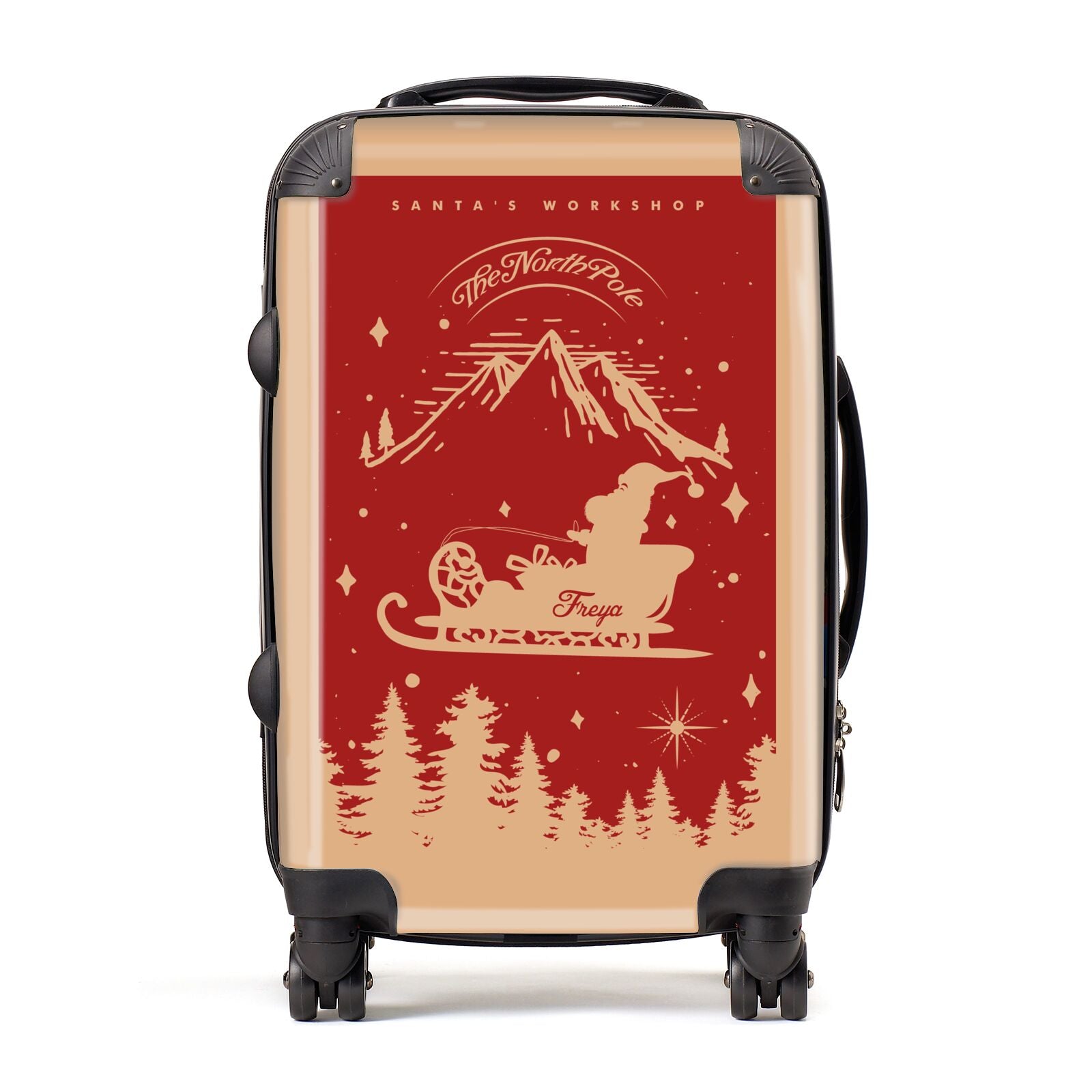 Santas Workshop Personalised Suitcase