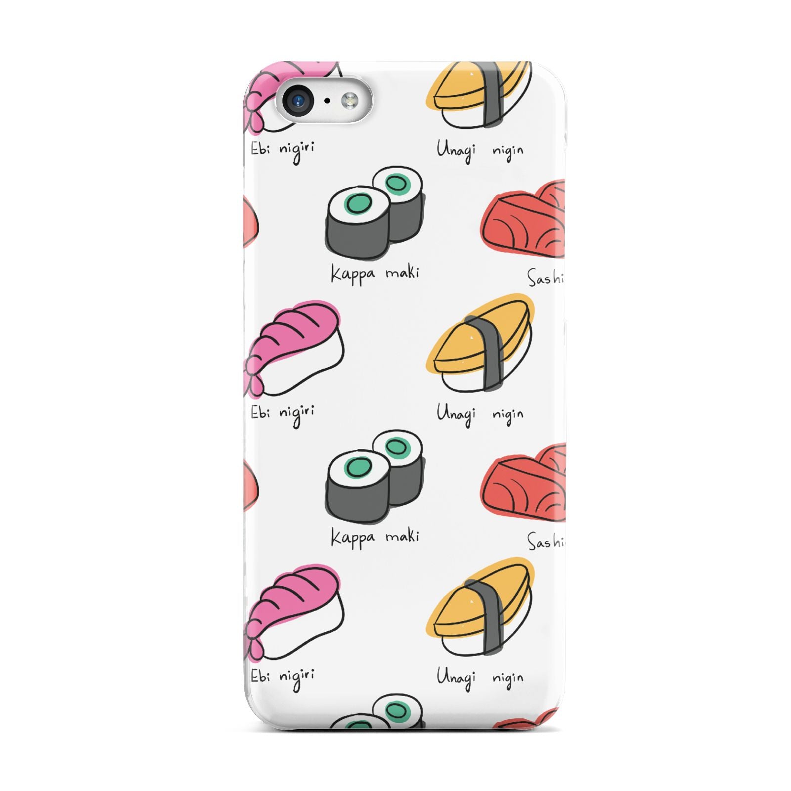 Sashimi Kappa Maki Sushi Apple iPhone 5c Case
