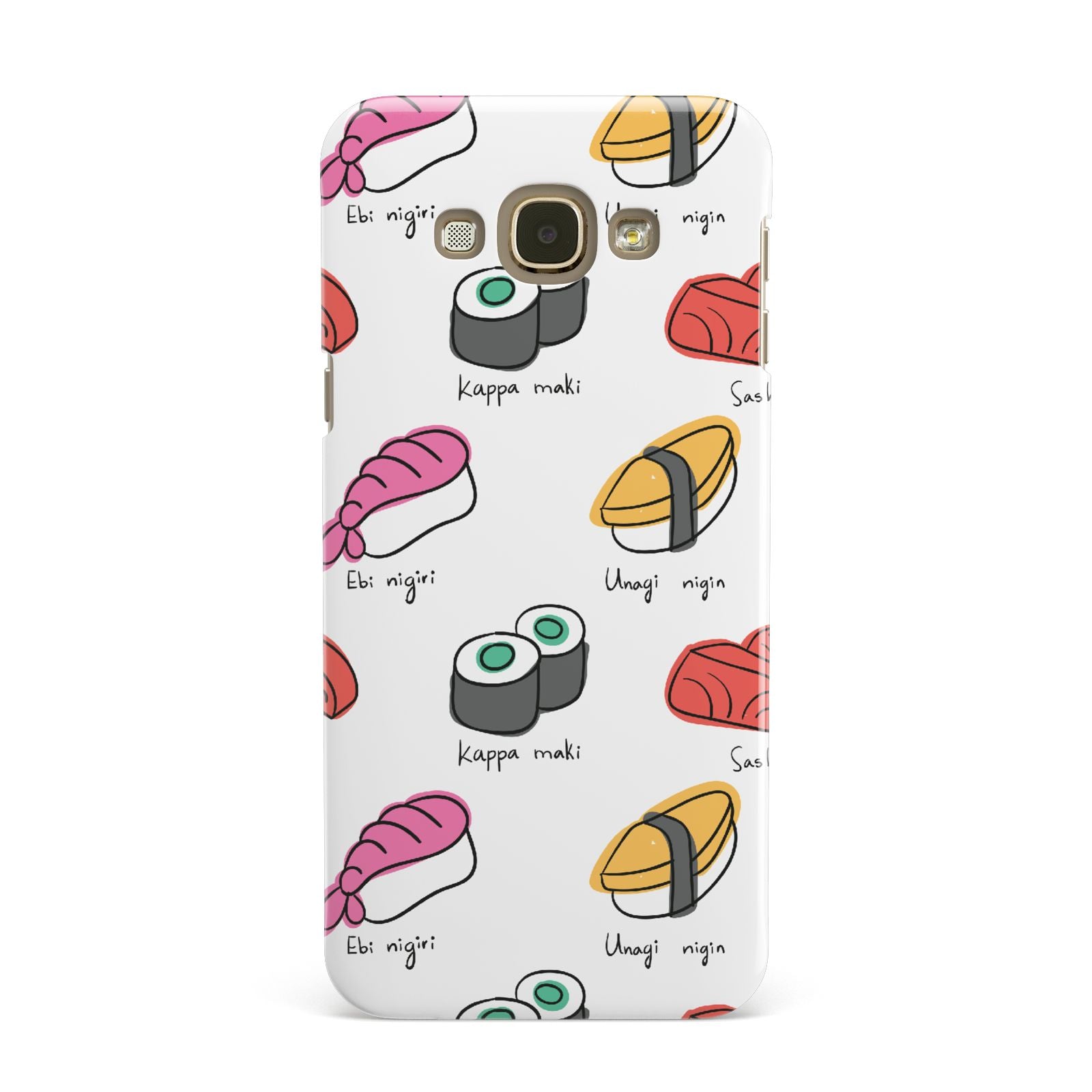 Sashimi Kappa Maki Sushi Samsung Galaxy A8 Case