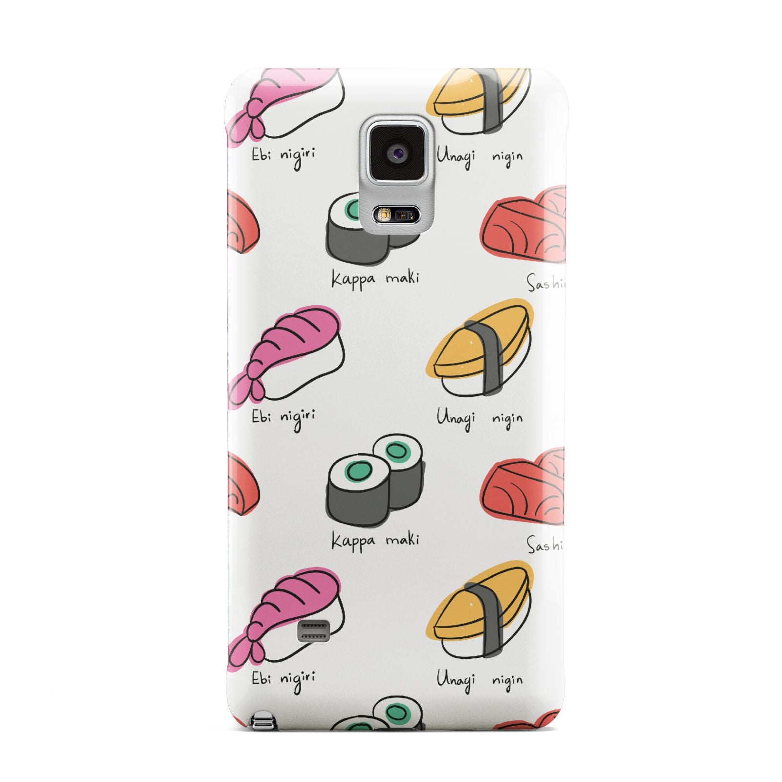 Sashimi Kappa Maki Sushi Samsung Galaxy Note 4 Case