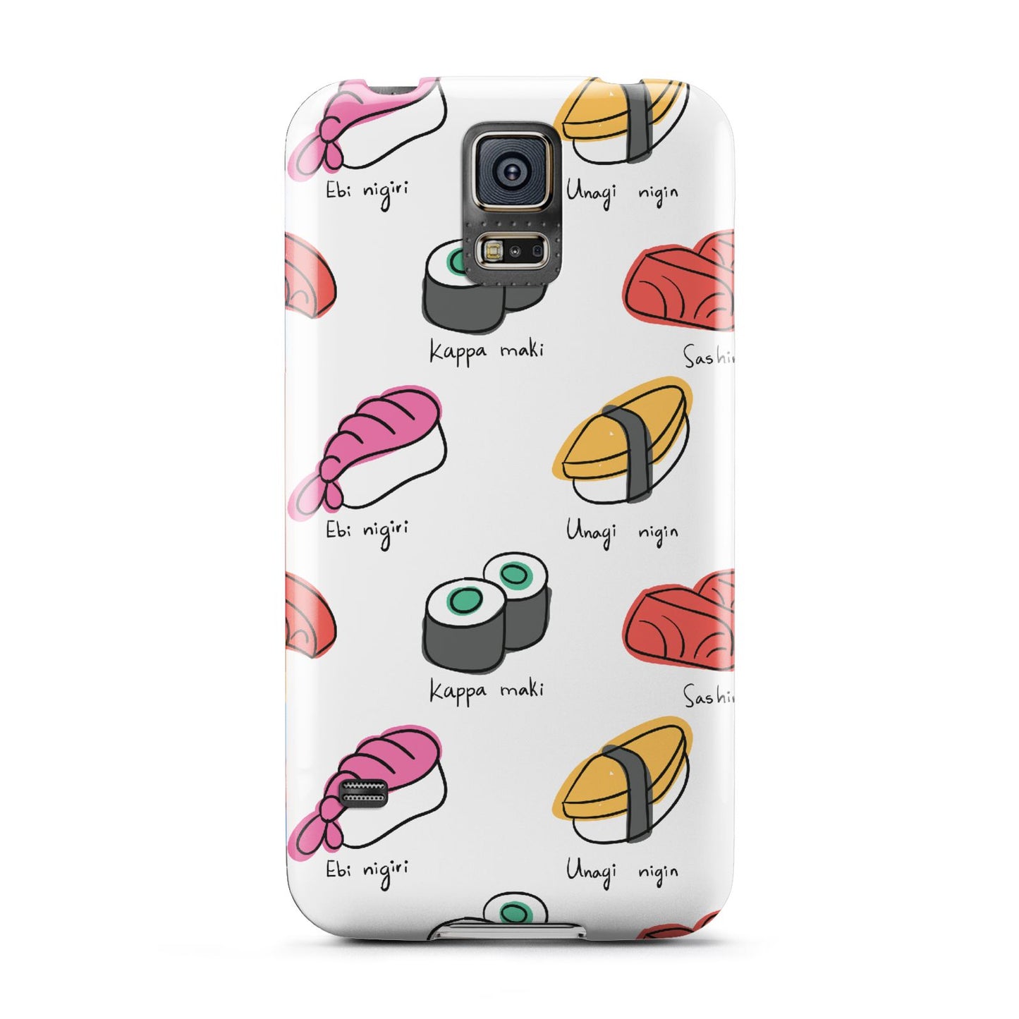 Sashimi Kappa Maki Sushi Samsung Galaxy S5 Case