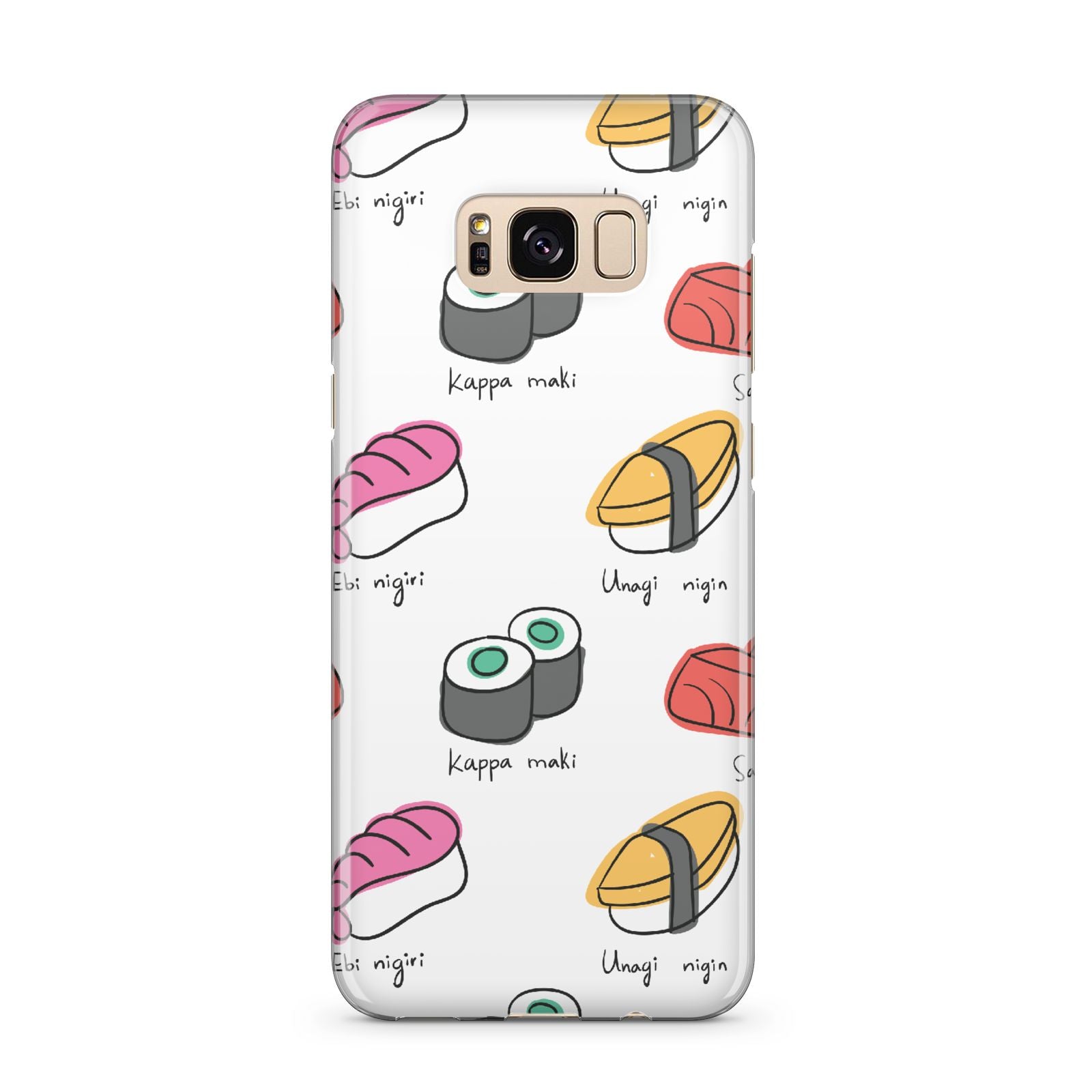 Sashimi Kappa Maki Sushi Samsung Galaxy S8 Plus Case