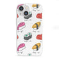 Sashimi Kappa Maki Sushi iPhone 13 Mini Clear Bumper Case