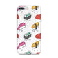 Sashimi Kappa Maki Sushi iPhone 7 Plus Bumper Case on Silver iPhone