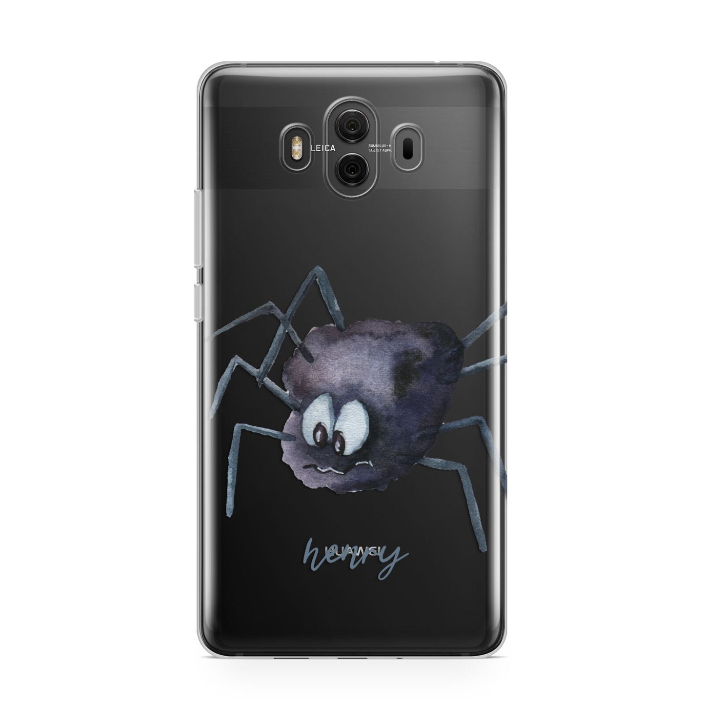 Scared Spider Personalised Huawei Mate 10 Protective Phone Case