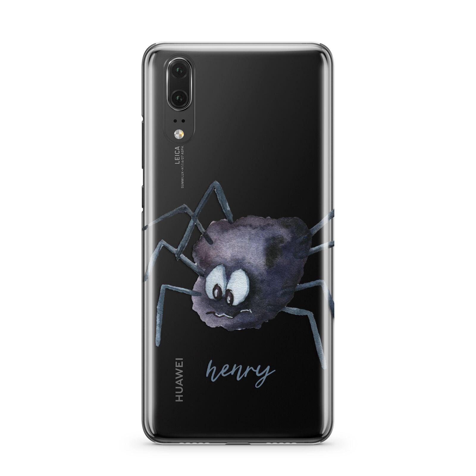 Scared Spider Personalised Huawei P20 Phone Case