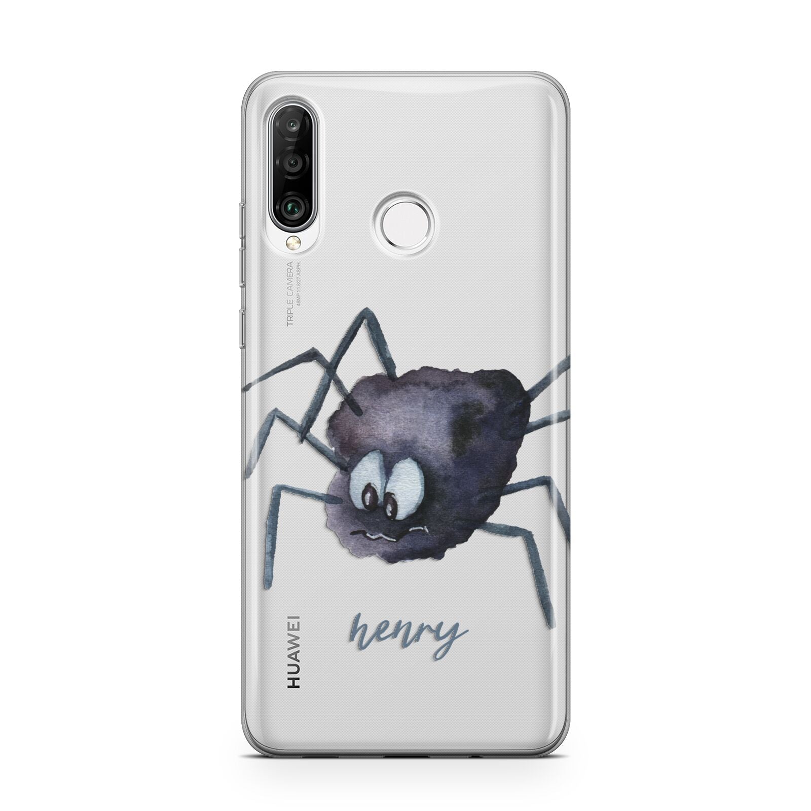Scared Spider Personalised Huawei P30 Lite Phone Case