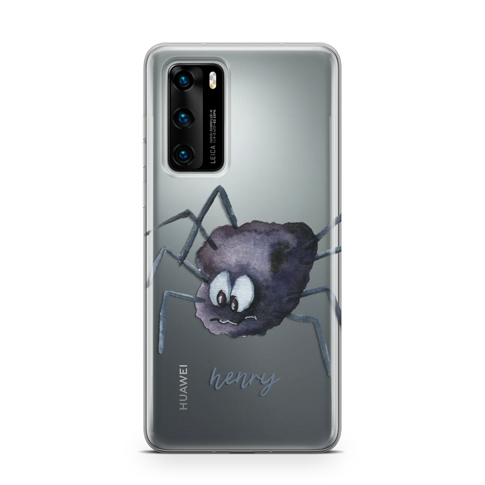Scared Spider Personalised Huawei P40 Phone Case