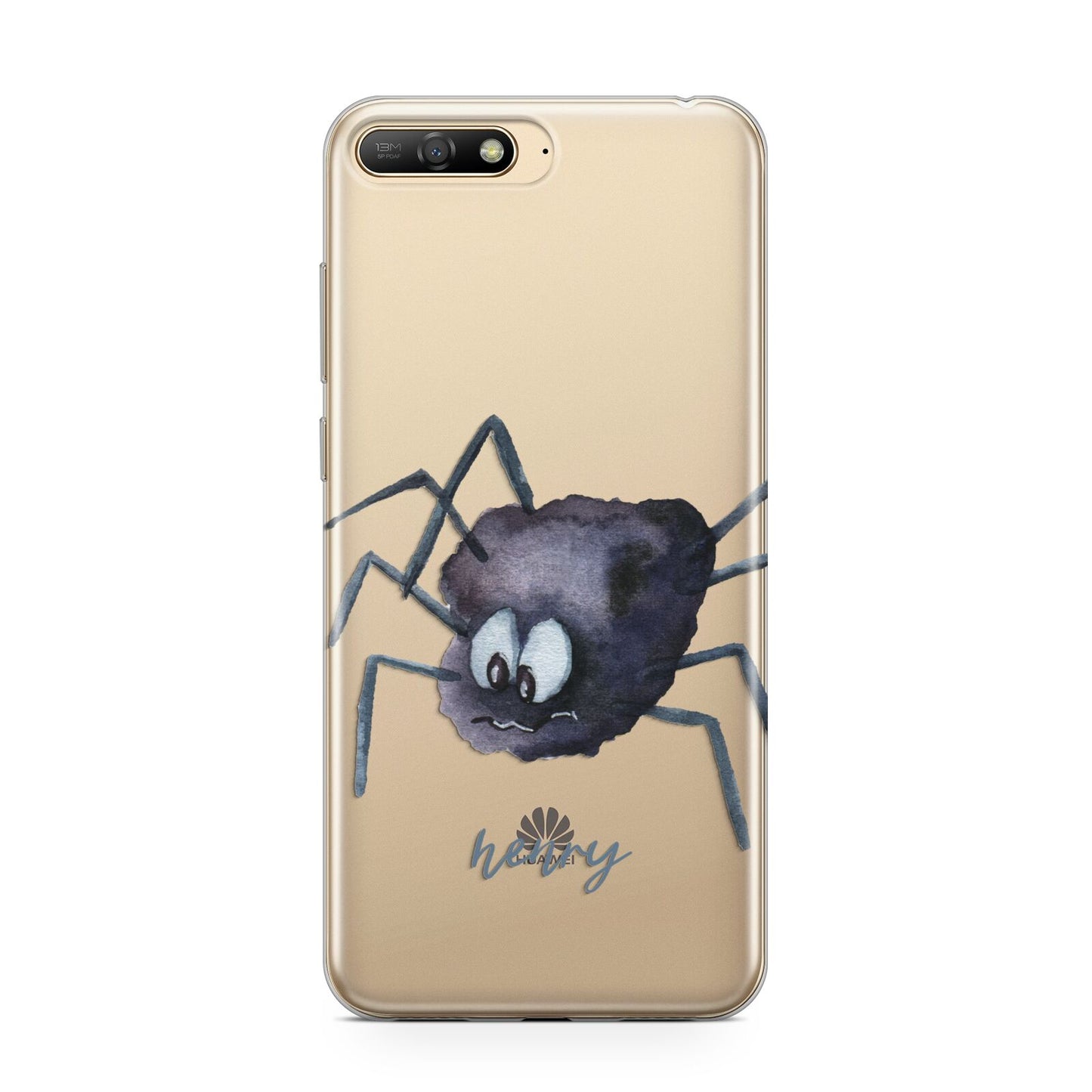 Scared Spider Personalised Huawei Y6 2018