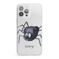 Scared Spider Personalised iPhone 13 Pro Max Clear Bumper Case
